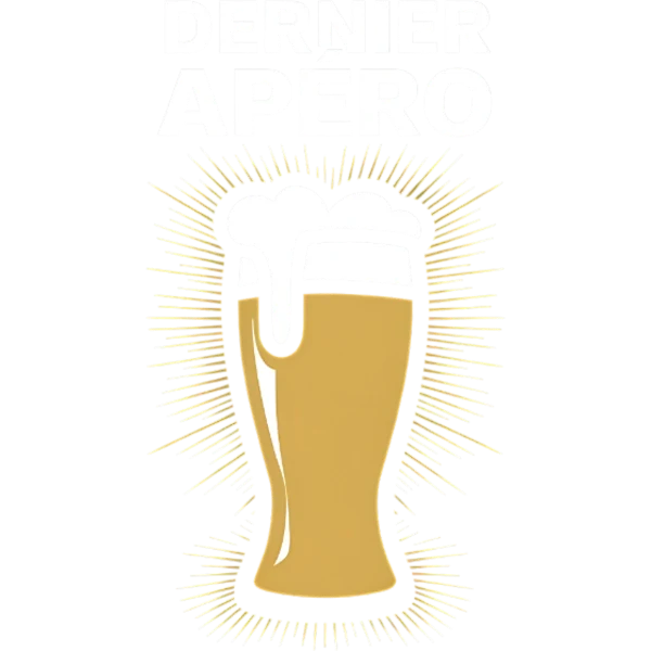 Design Dernier apéro — verre de bière