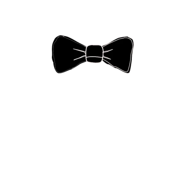 Design Team du marié — nœud papillon, lettres pochoir
