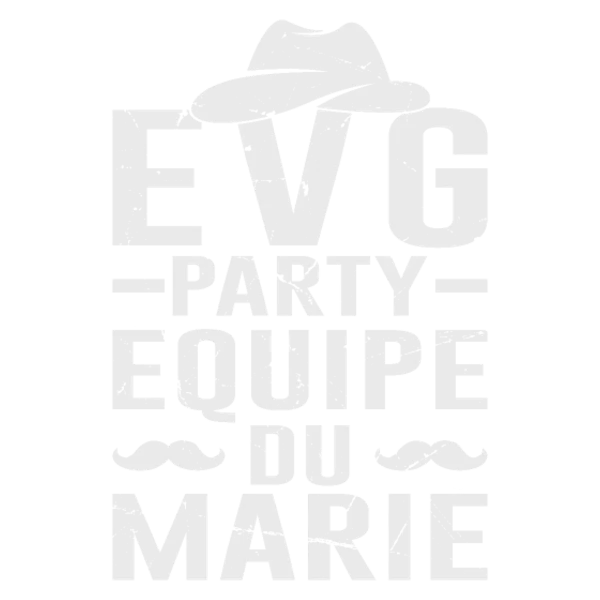 Design team du marié EVG — EVG party, équipe du marié — blanc
