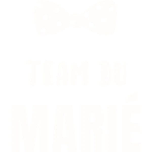 Design Team du marié — nœud papillon à pois blanc