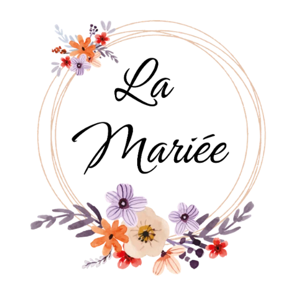 Design La mariée — cercle fleuri