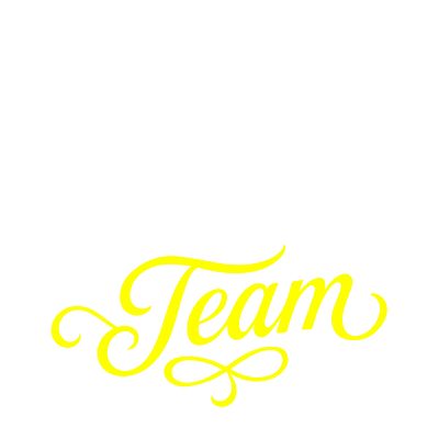 Design EVG EVJF — Bachelor Party Team — calligraphie