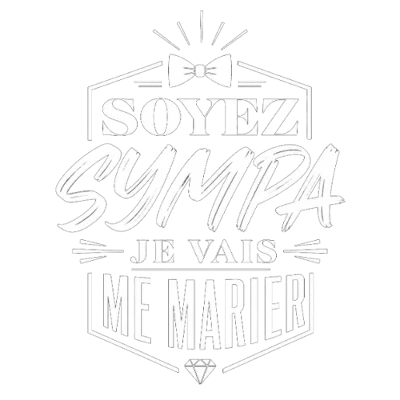 Design témoin et demoiselle d'honneur — Soyez sympa, je vais me marier