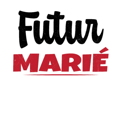 Design futur marié EVG — Futur marié — rouge