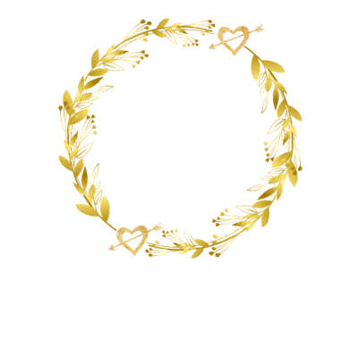 Design témoin et demoiselle d'honneur — Team de la mariée — couronne dorée