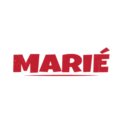 Design témoin et demoiselle d'honneur — Futur marié — blanc et rouge