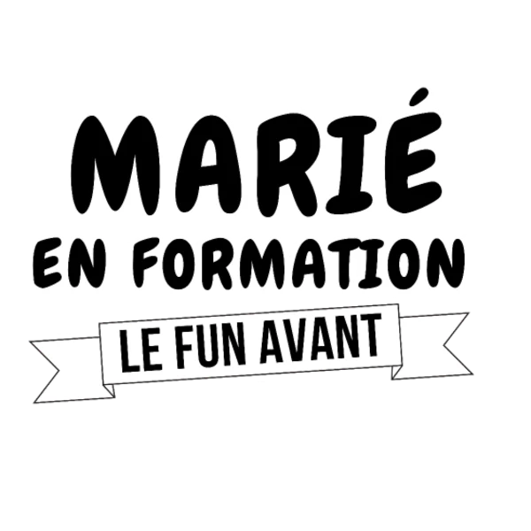 Design Marié en formation — le fun avant la cérémonie