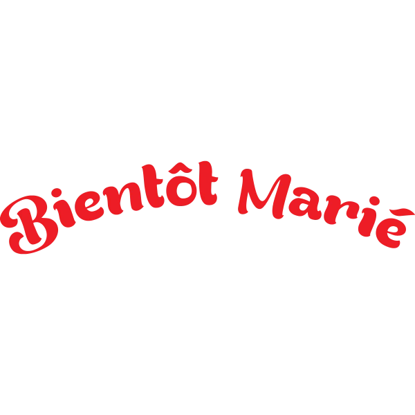 Design Bientôt marié — rouge