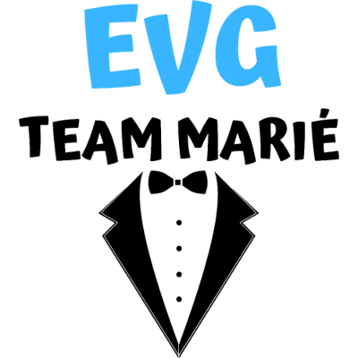 Design EVG EVJF EVG Team marié — smoking