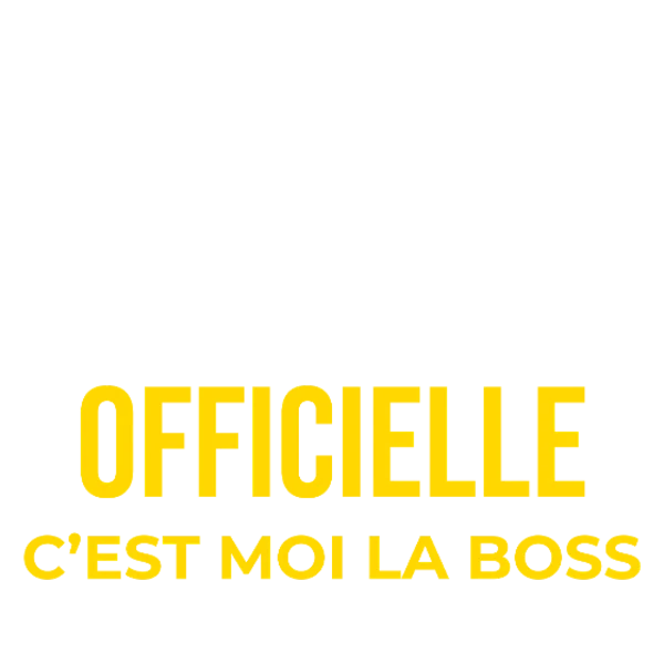 Design Je suis la témoin officielle, c’est moi la boss