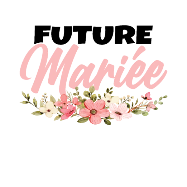 Design EVJF future mariée — Future mariée — fleurs roses