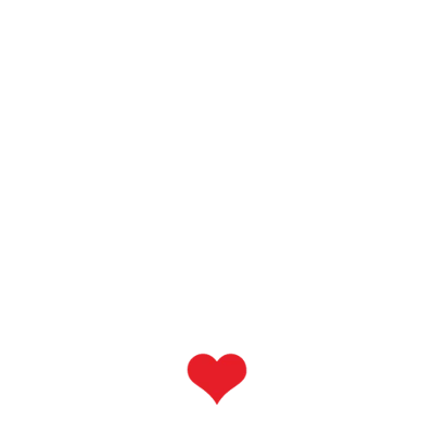 Design futur marié EVG — Team de la mariée — blanc usé et cœur rouge