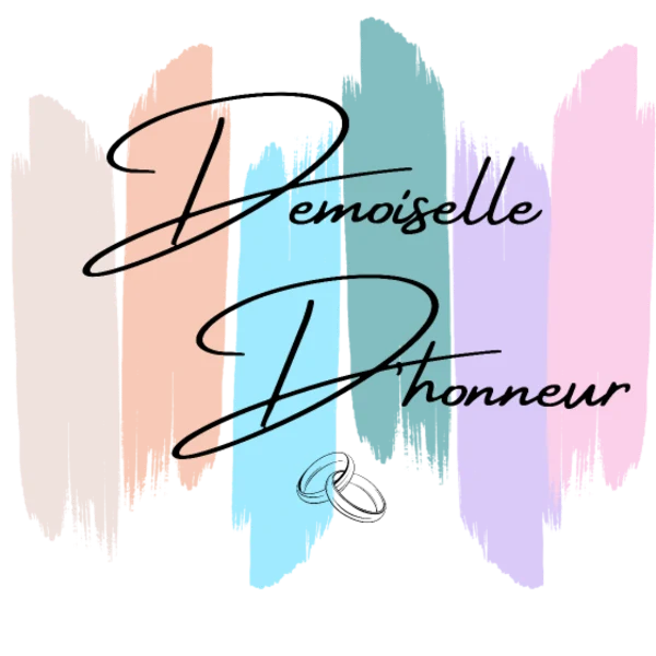 Design Demoiselle d’honneur — bandes pastel