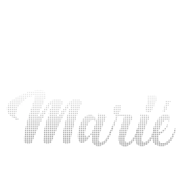 Design Futur marié — calligraphie blanche
