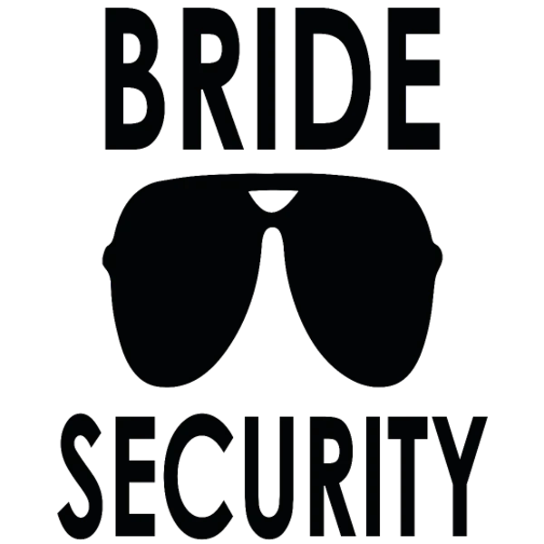 Design EVJF future mariée — Bride Security