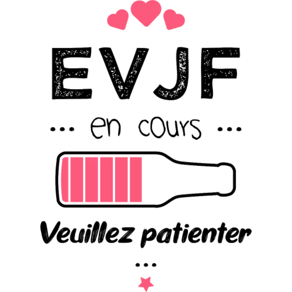 Design EVJF future mariée — EVJF en cours — veuillez patienter