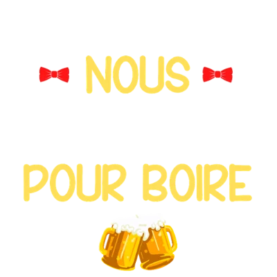 Design EVG EVJF — Il va se marier, nous on est juste là pour boire — chopes