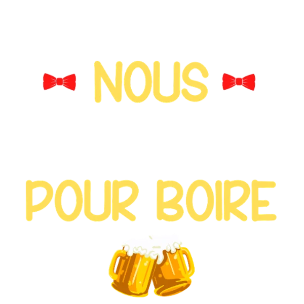 Design team du marié EVG — Il va se marier, nous on est juste là pour boire — chopes