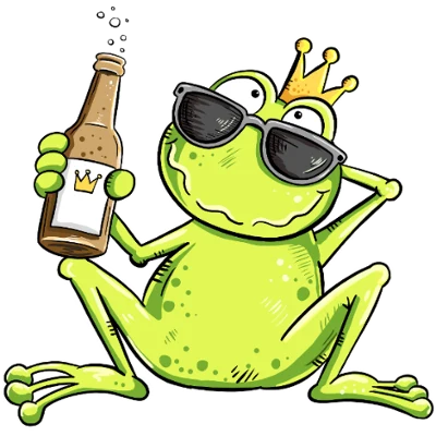 Design EVG EVJF Grenouille célibataire en fête