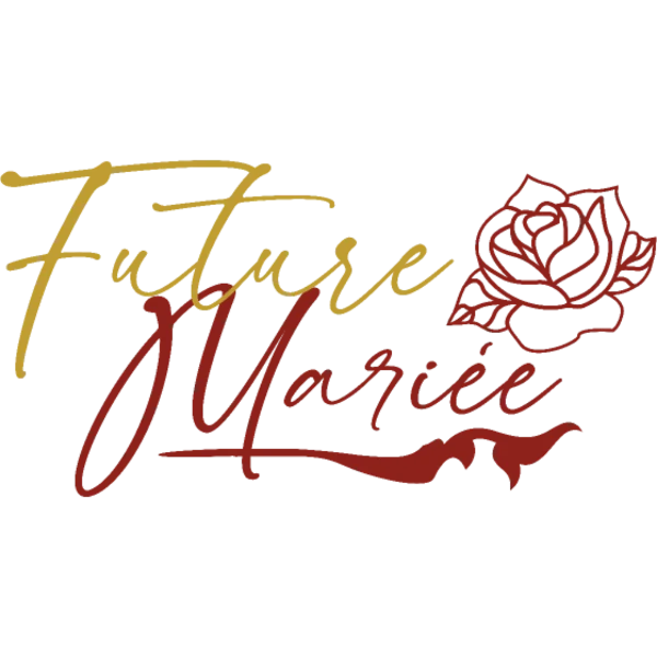 Design Future mariée — rose rouge