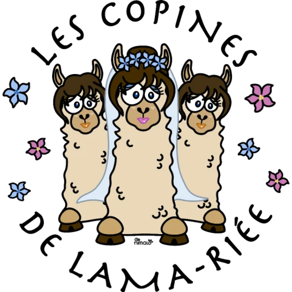 Design Les copines de Lama-riée