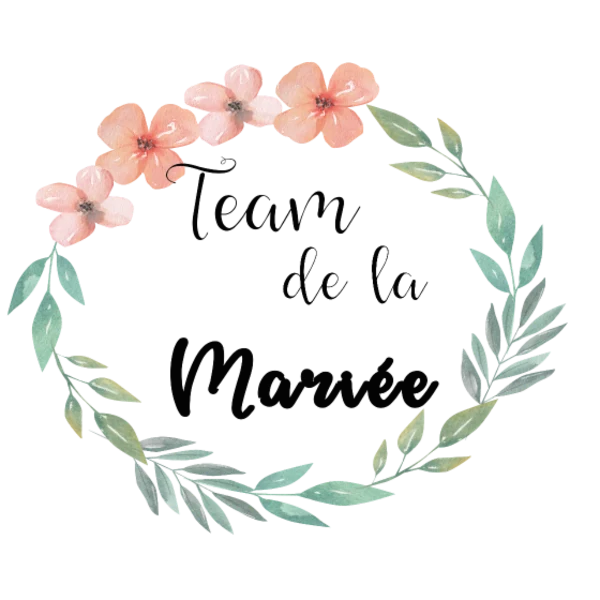 Design Team de la mariée — couronne de feuilles vertes