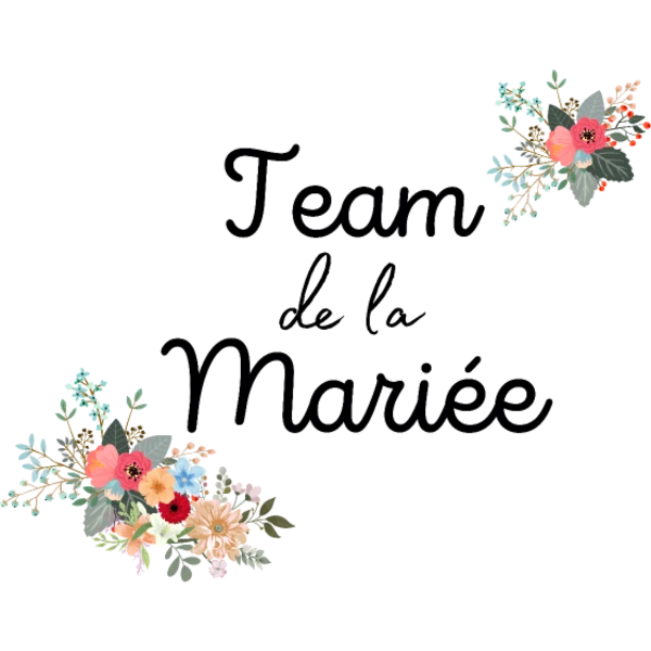 Design Team de la mariée — bouquet coloré