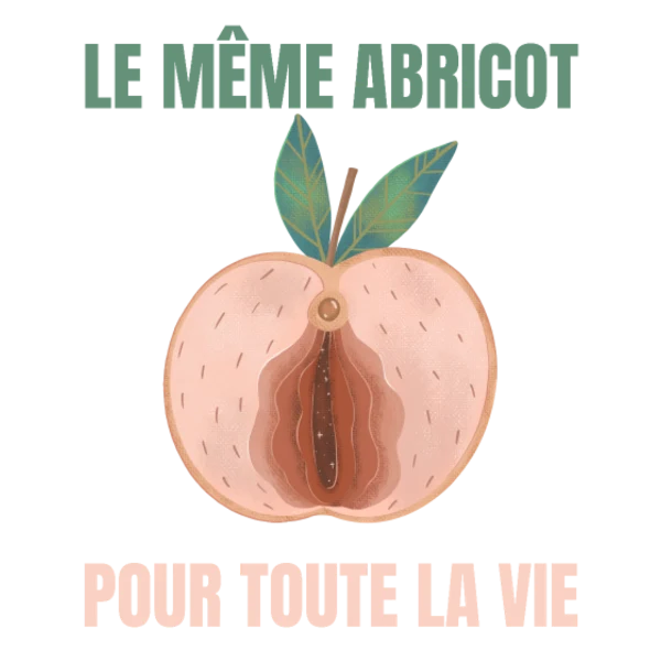 Design Le même abricot pour toute la vie