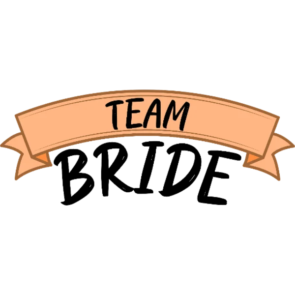 Design EVJF future mariée — Team Bride — banderole pêche