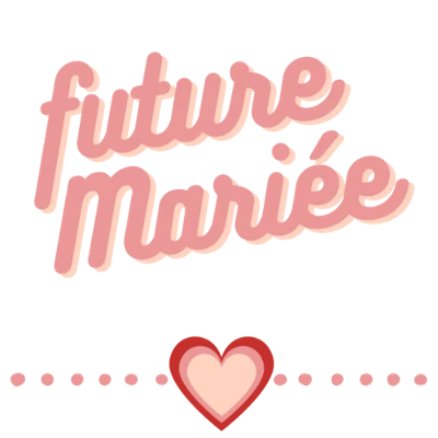 Design humour EVG EVJF — Future mariée — cœur rose