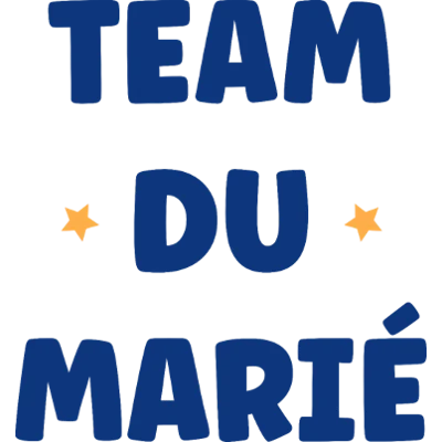 Design futur marié EVG — Team du marié — bleu marine et étoiles