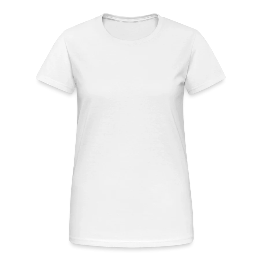 T-shirt Gildan épais femme — support sans motif