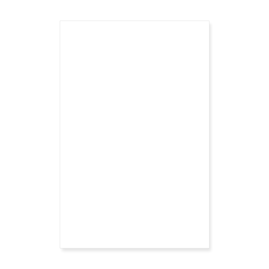 Poster 20 x 30 cm — support sans motif
