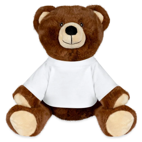 Nounours RecycelBär® marron à personnaliser