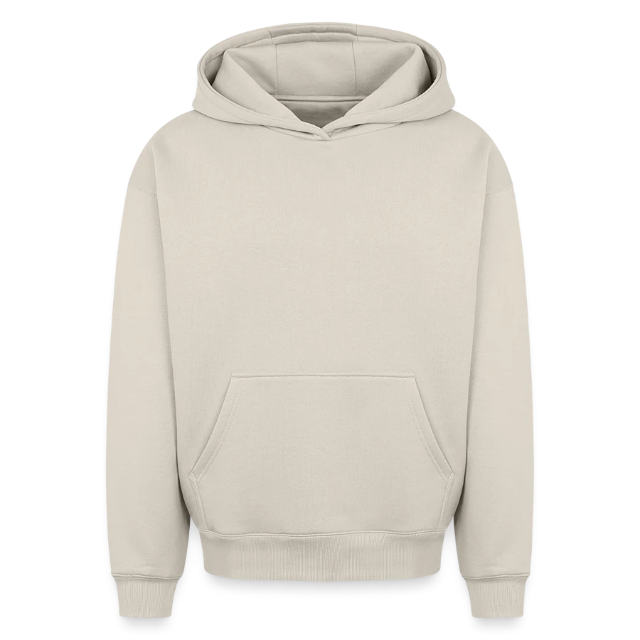 Sweat à capuche unisexe oversize épais SPREAD — support sans motif