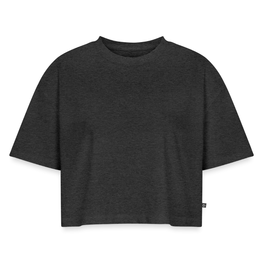 Crop top Premium bio Oversize Femme — support sans motif