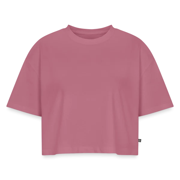 Elle va se marier, nous on est juste là pour se saouler — rouge sur Crop top Premium bio, aperçu du produit