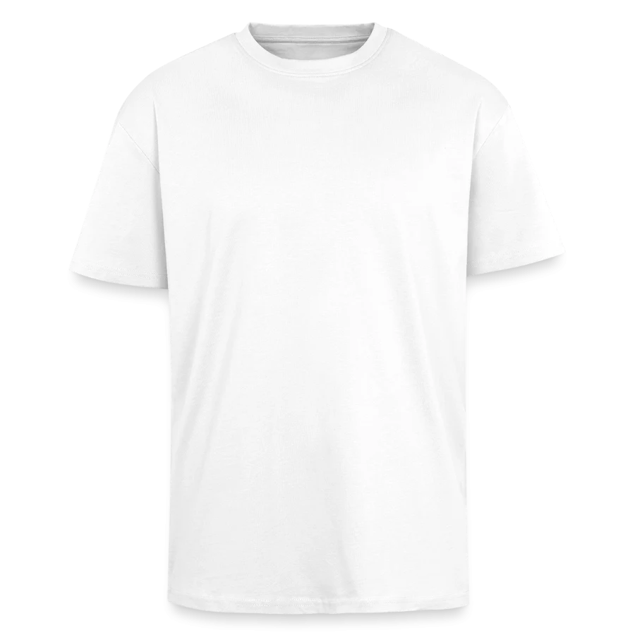 T-shirt unisexe oversize épais — support sans motif