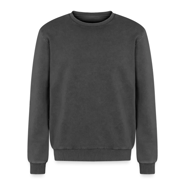 Game over — derniers jours de liberté sur Sweatshirt unisexe Premium acid-wash en coton, noir délavé acide