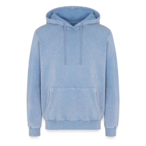 Sweat à capuche unisexe Premium acid-wash en coton à personnaliser