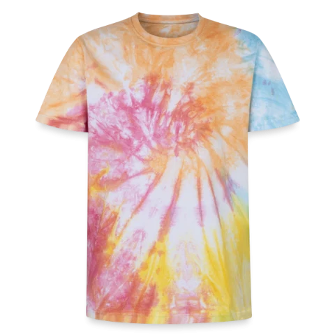 T-shirt tie-dye premium unisexe à personnaliser