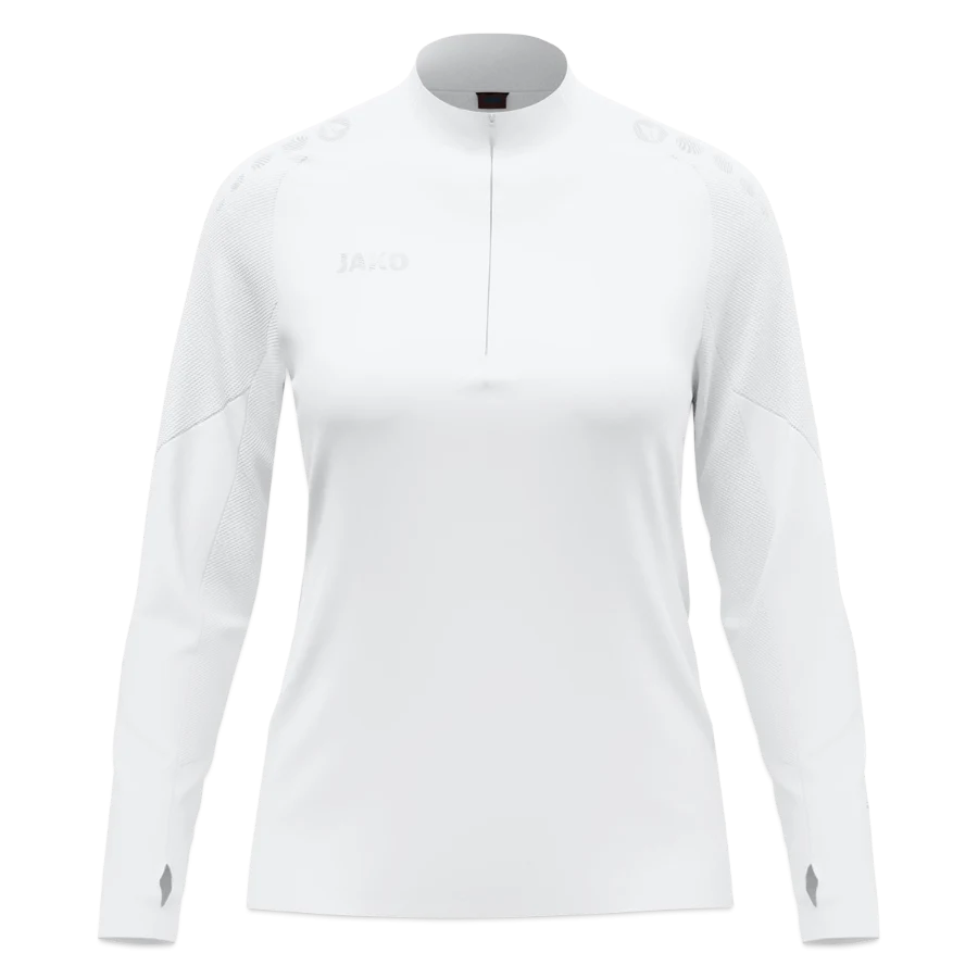 Haut zippé Light Flow JAKO Femme — support sans motif