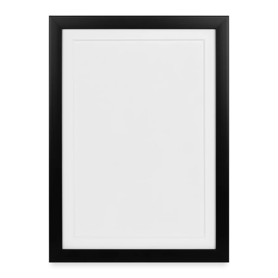 Affiche encadrée (27 × 37 cm) — support sans motif