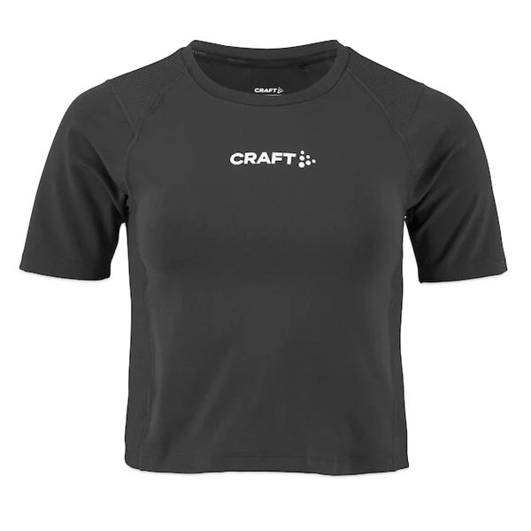 Game over — c’est mon dernier jour de liberté sur T-shirt Crop Top Rush 2.0 CRAFT Femme, noir