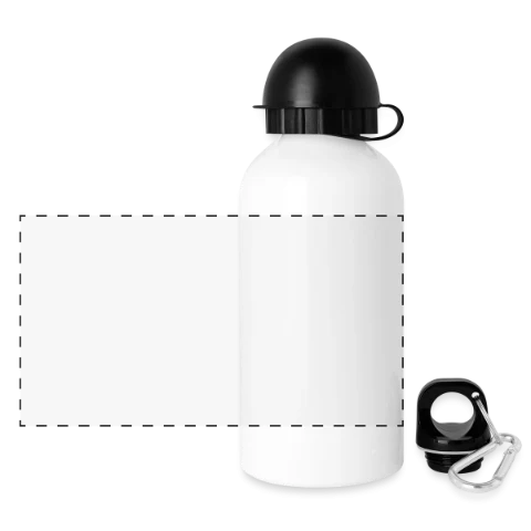 Gourde panoramique avec couvercle 500 ml à personnaliser