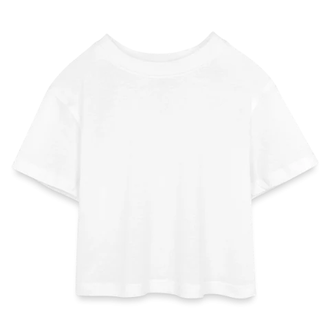 T-shirt Crop Top en jersey Enfant à personnaliser