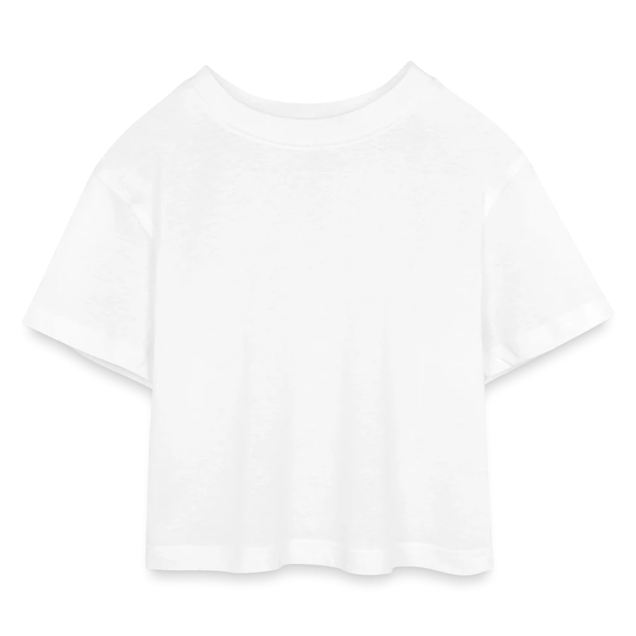 T-shirt Crop Top en jersey Enfant — support sans motif