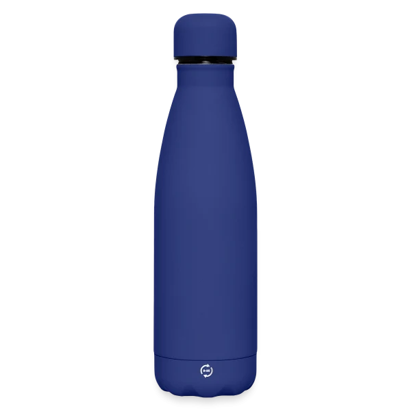 EVG bavarois — lederhosen sur Bouteille isotherme SOFT TOUCH 500 ml, bleu foncé