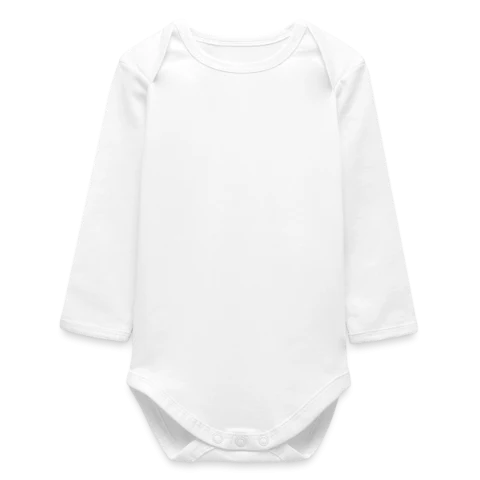 Body bébé manches longues biologique à personnaliser