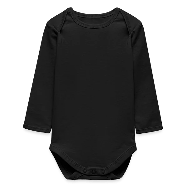 Dernière nuit de liberté, c’est mon EVG sur Body bébé manches longues biologique, noir